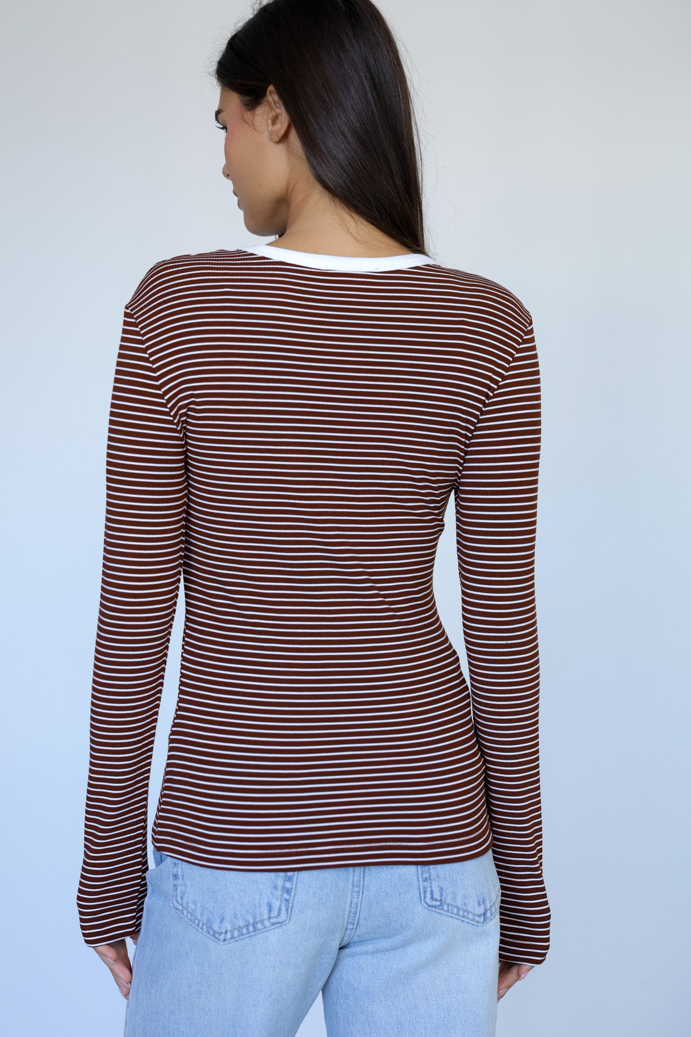 חולצת ורה - חום