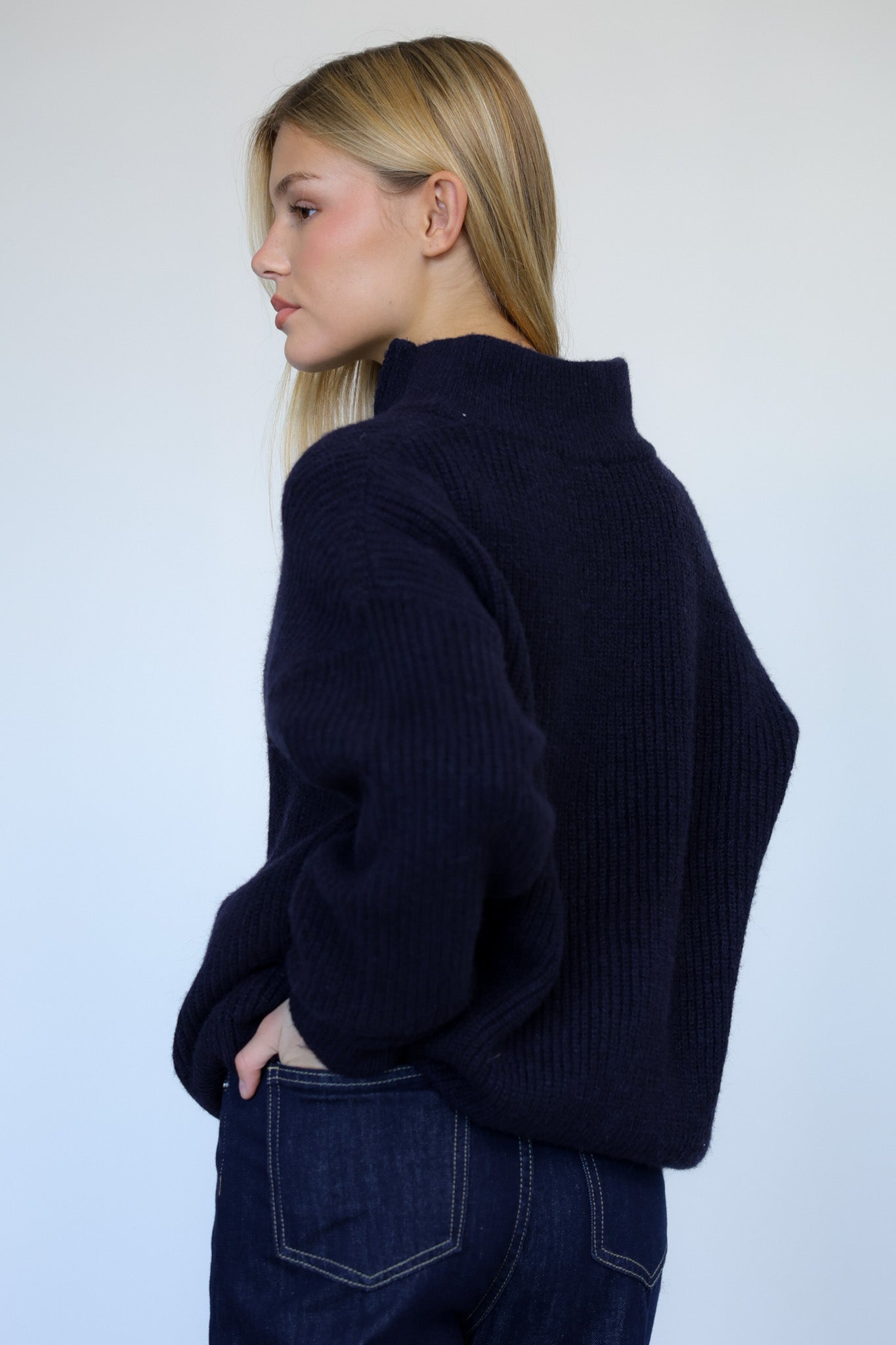 סריג דניאל - כחול נייבי