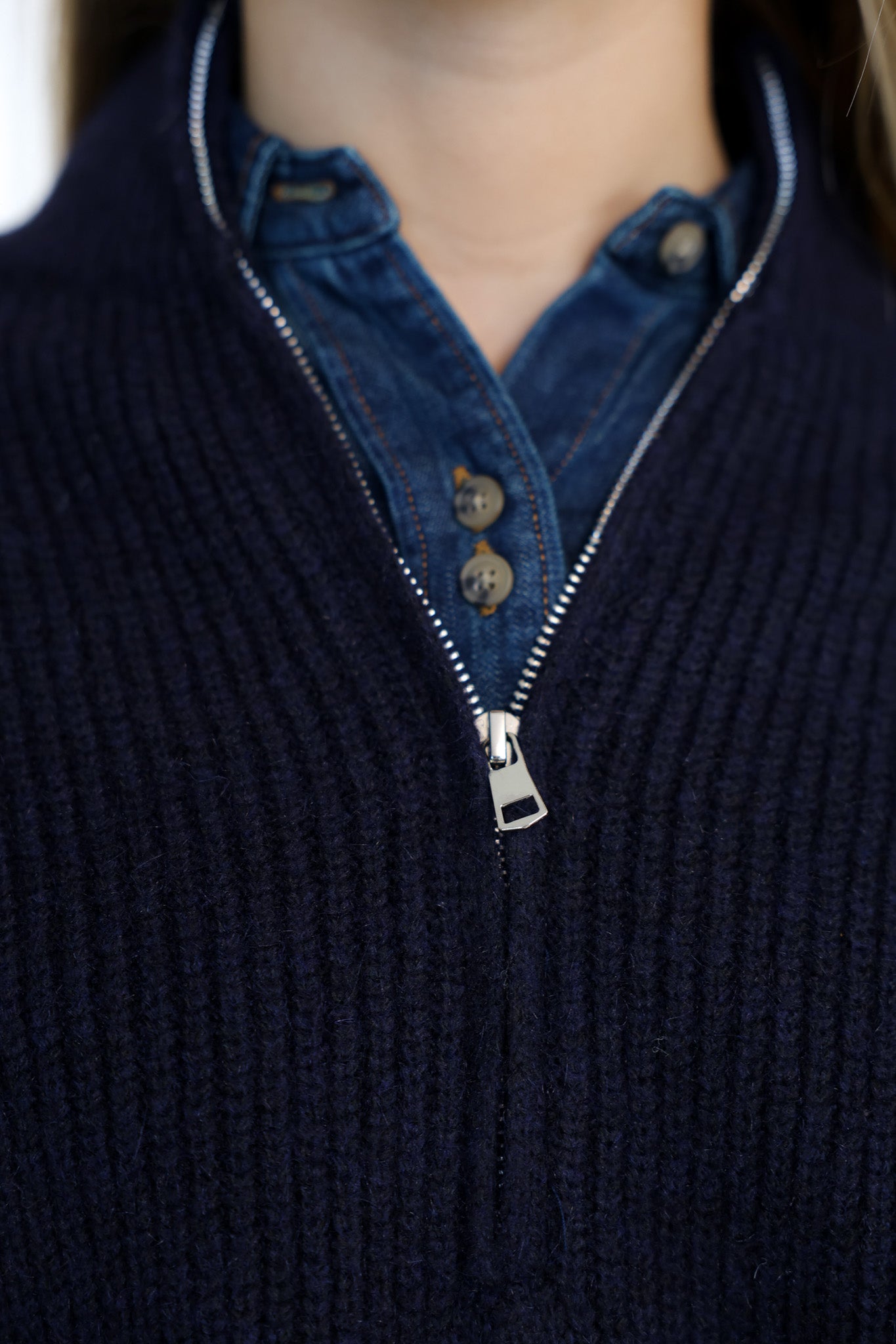 סריג דניאל - כחול נייבי