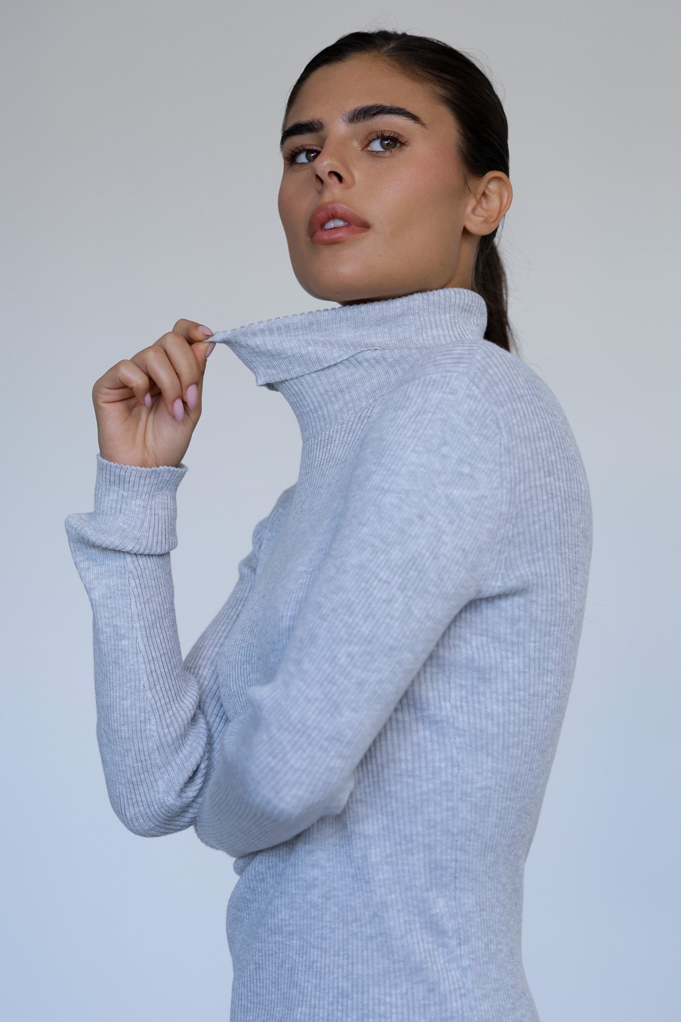 סריג גולף בלוסום - הת׳ר גריי