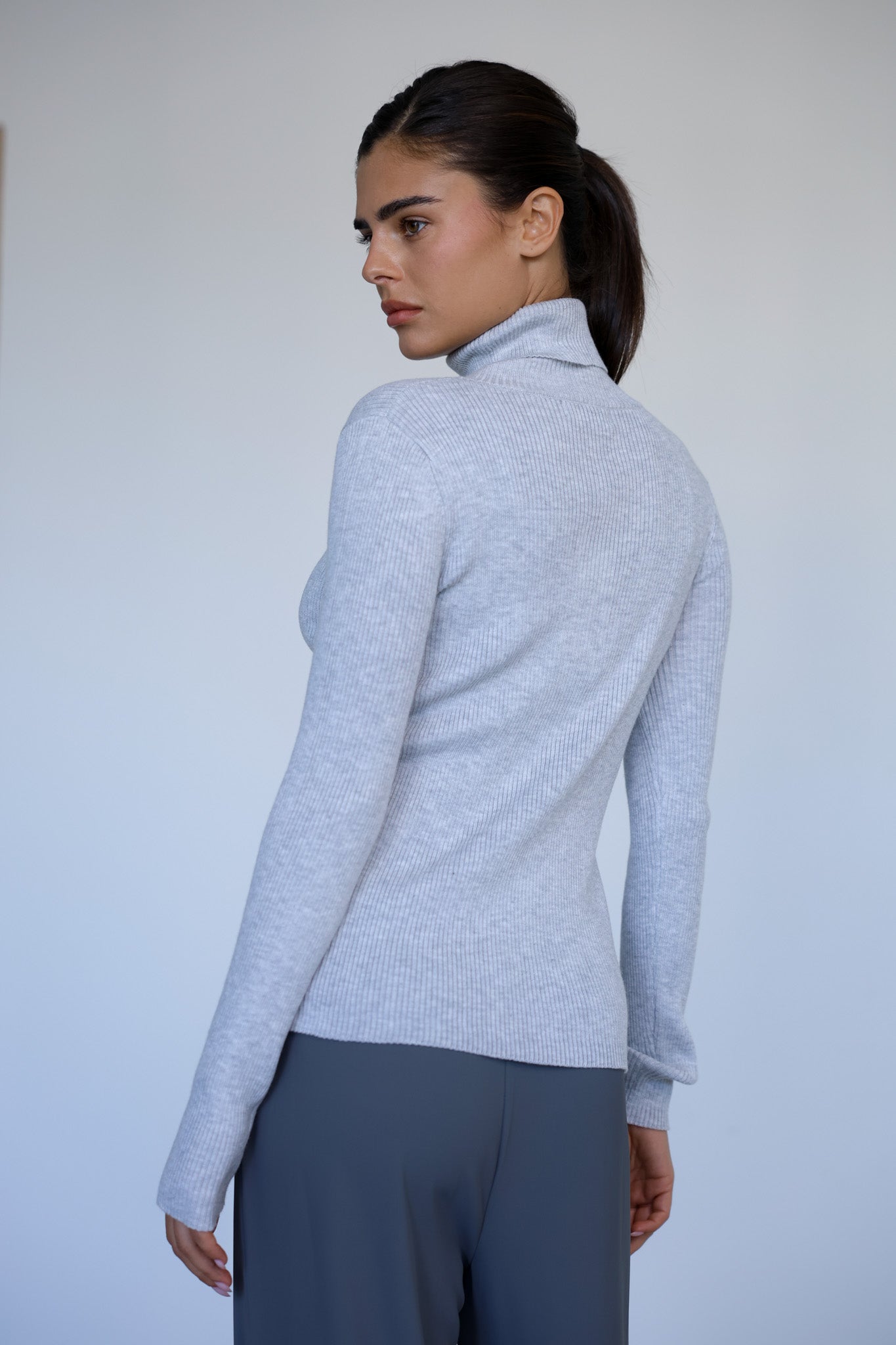 סריג גולף בלוסום - הת׳ר גריי