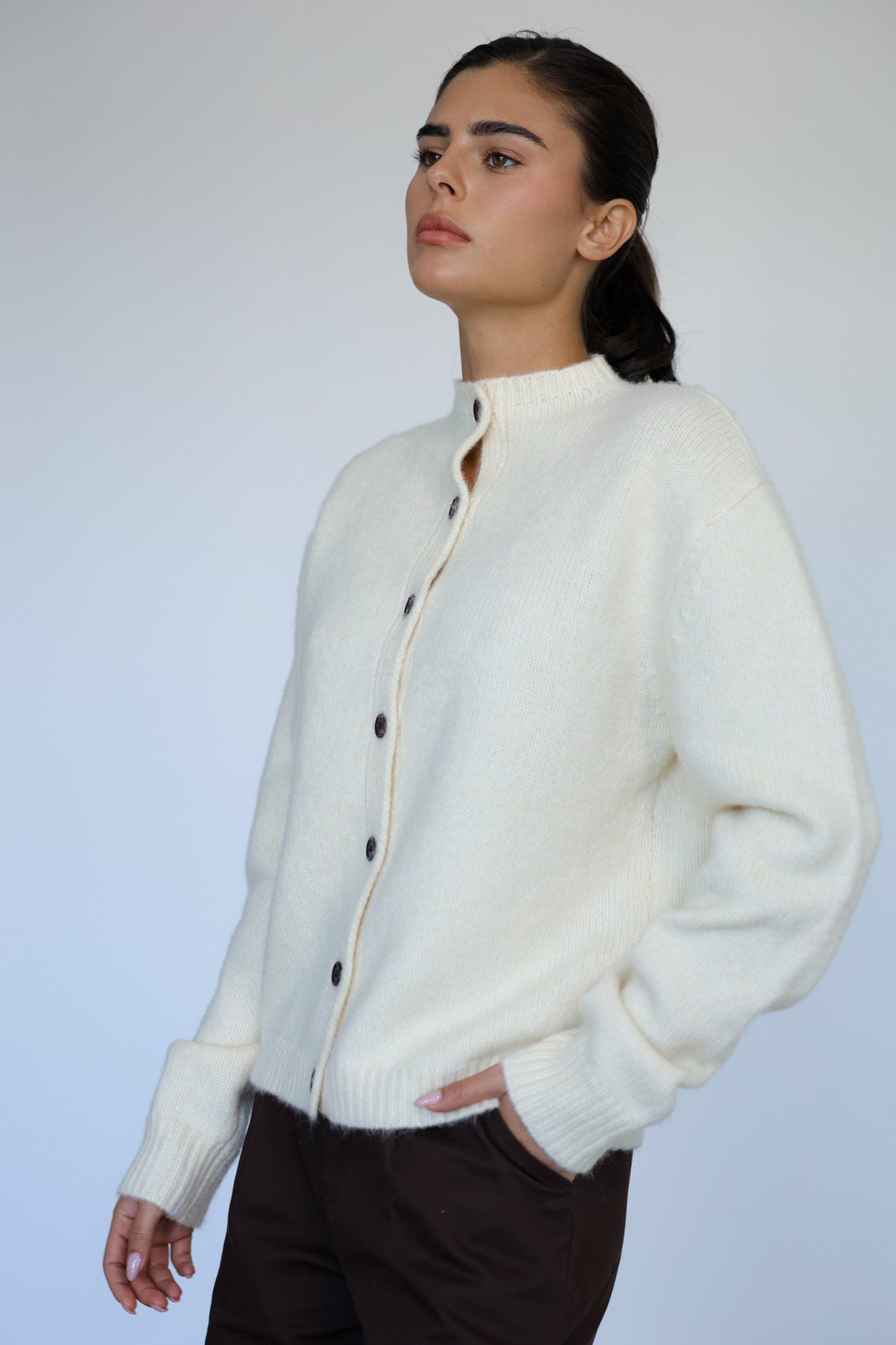 קרדיגן ריי - שמנת