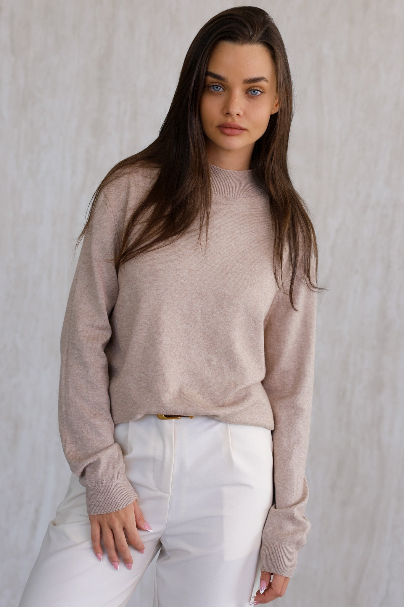 סריג לוסי ליין - לאטה שקדים