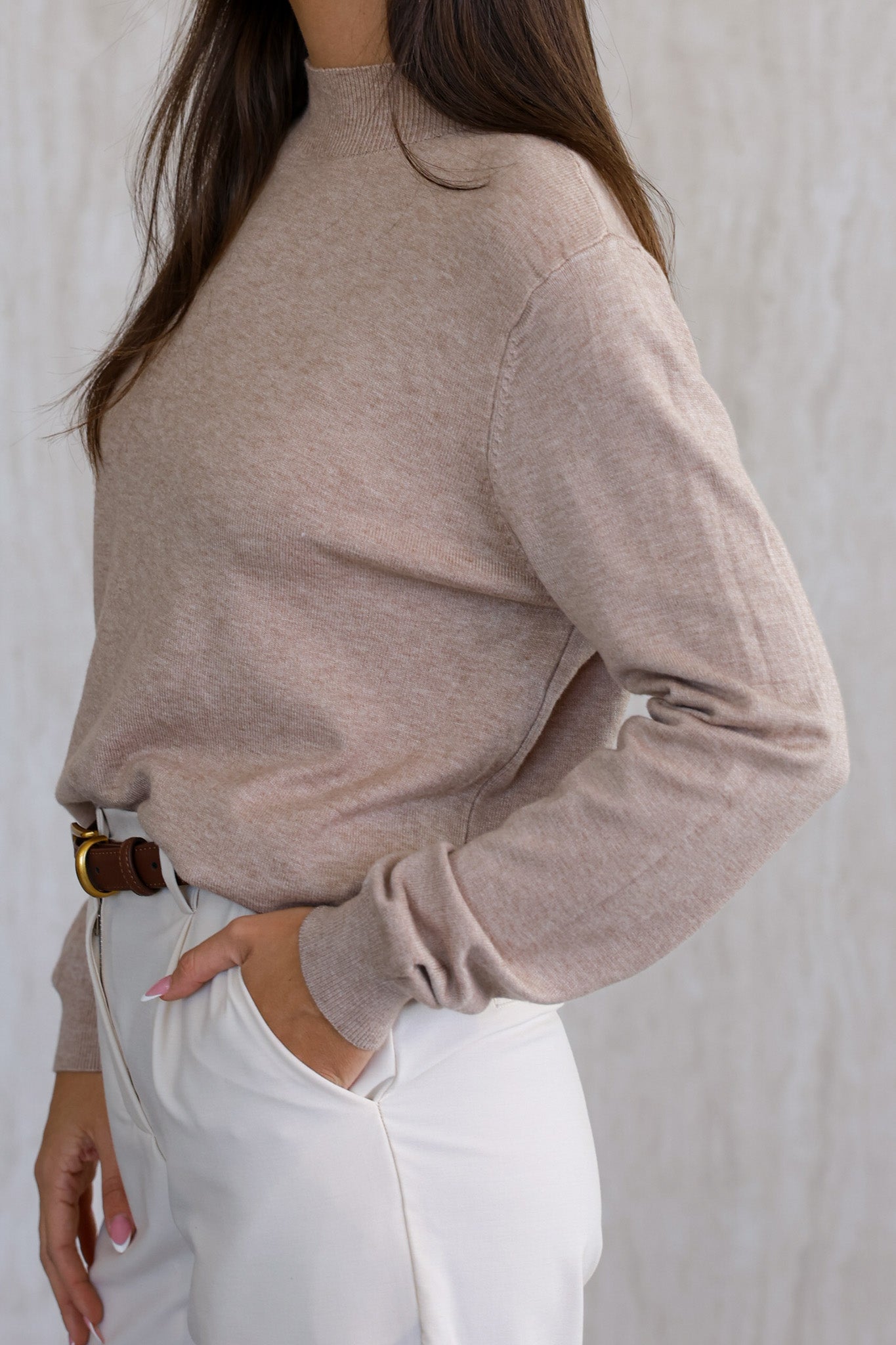 סריג לוסי ליין - לאטה שקדים