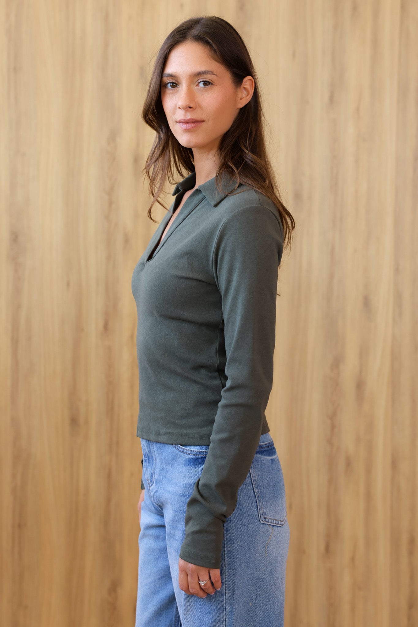 חולצת היילנד - ירוקה