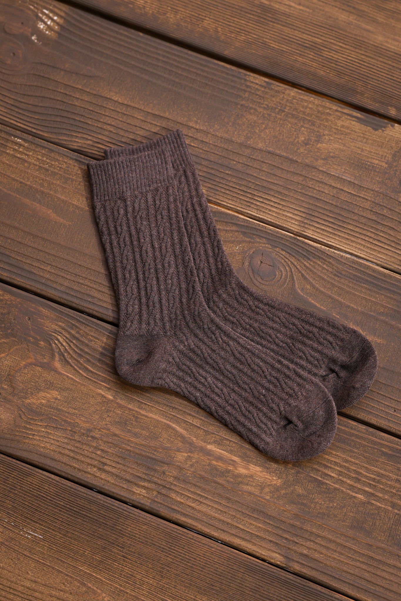 גרביים קוואליר - קפה